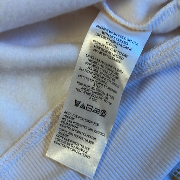 Maeve Anthropologie Long-Sleeve Off-The-Shoulder Sheer Top - Picture 14 of 16